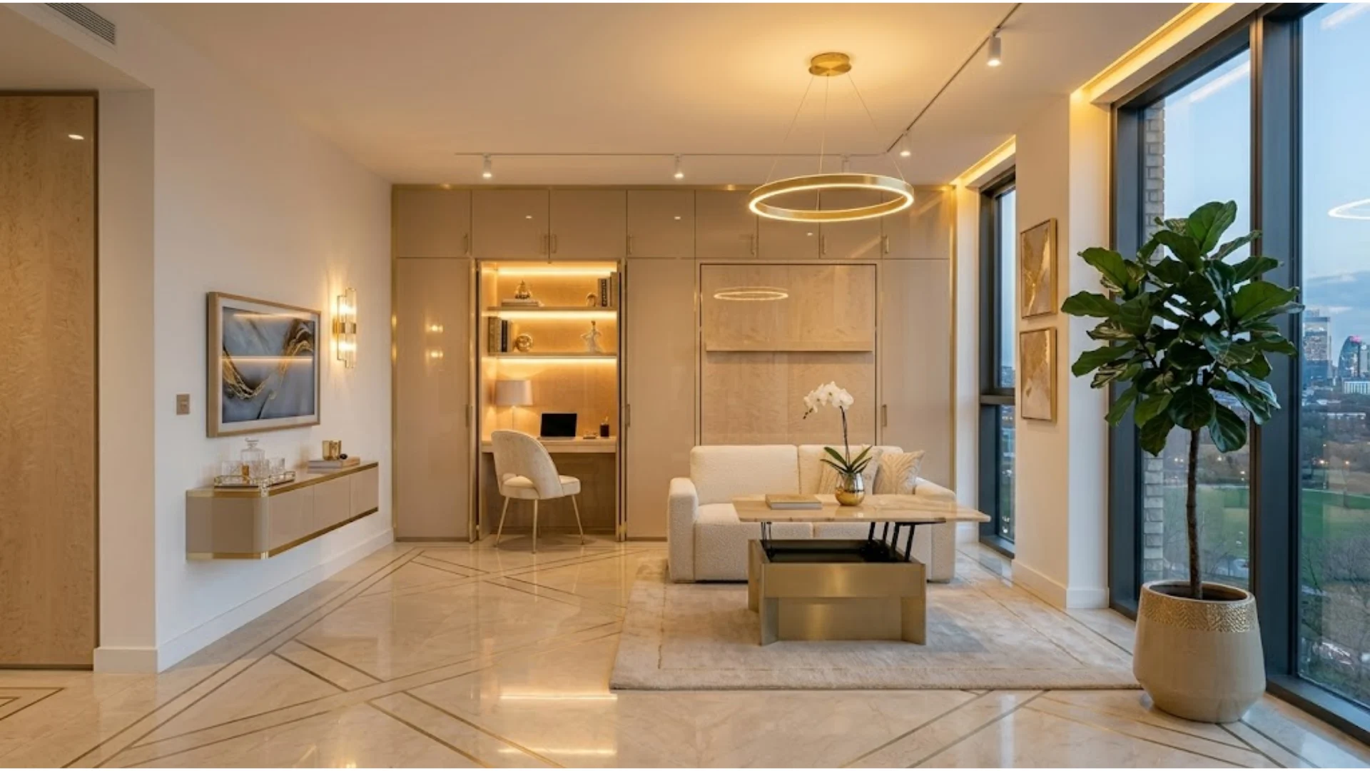 Mediterranean Escape Living Room