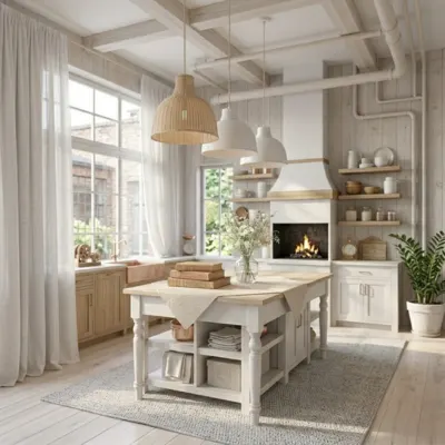 Mediterranean Escape Living Room