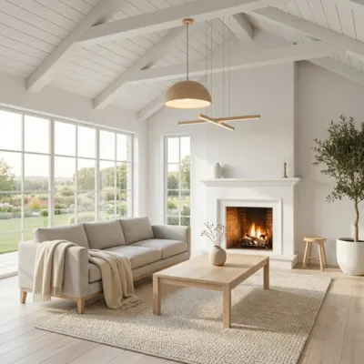 Artsy Opulence Living Room