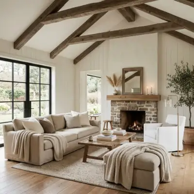 Modern Oasis Living Room