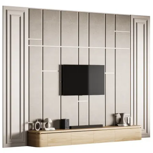 Retro Revival Floating TV Unit