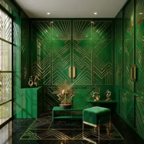 Chic Contrast Modern Wardrobe